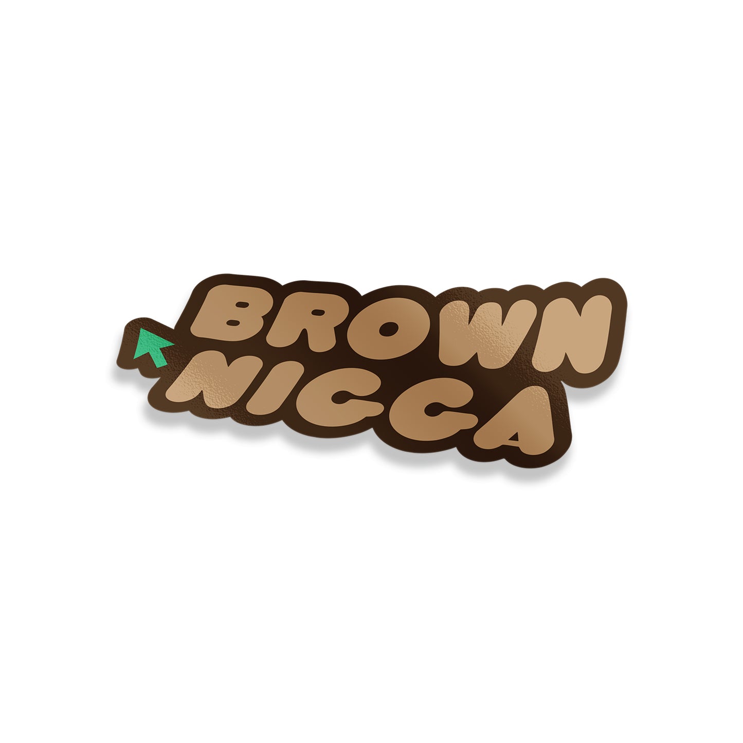 Brown Nigga Sticker