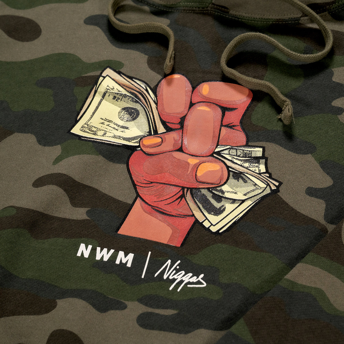 Nigga Grip Hoodie Camo