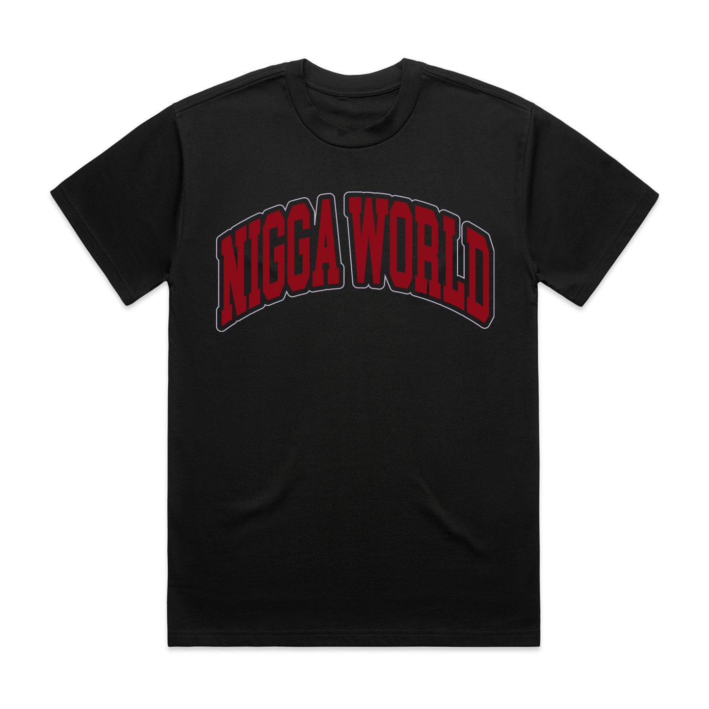 Nigga World Black Tee