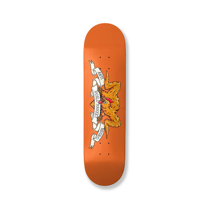 Anti-Negro Fried Chicken Skateboard Deck