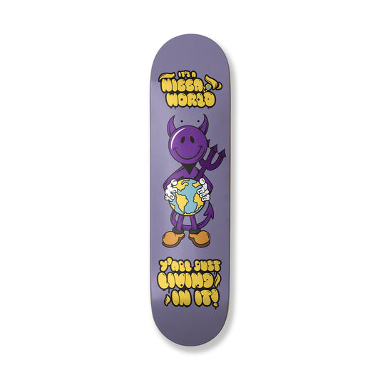 NWI Niggaman Skateboard Deck