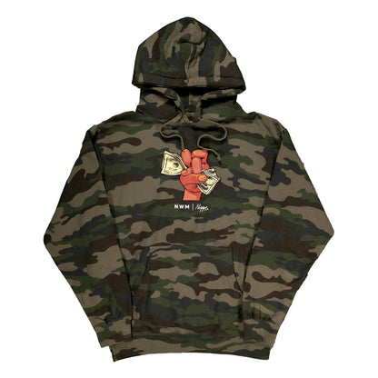 Nigga Grip Hoodie Camo