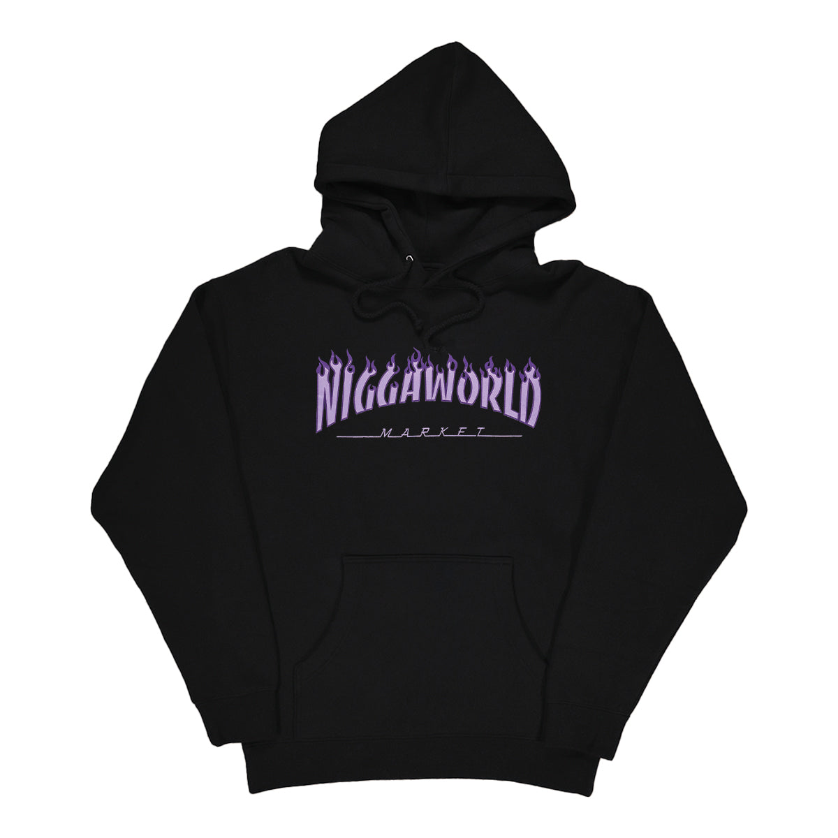 Niggaworld Hoodie Black