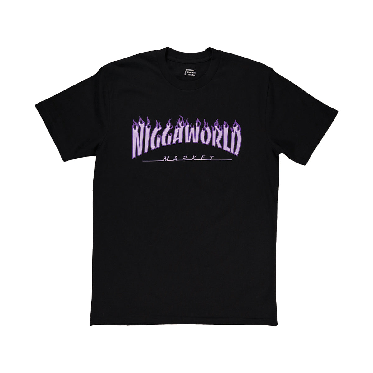 Niggaworld Tee Black
