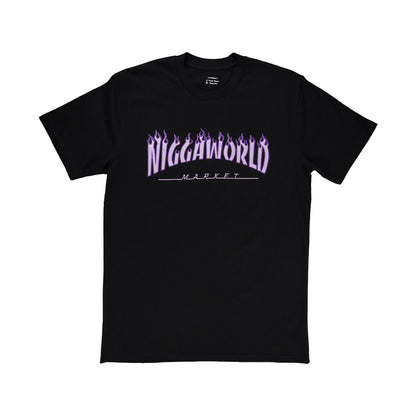Niggaworld Tee Black