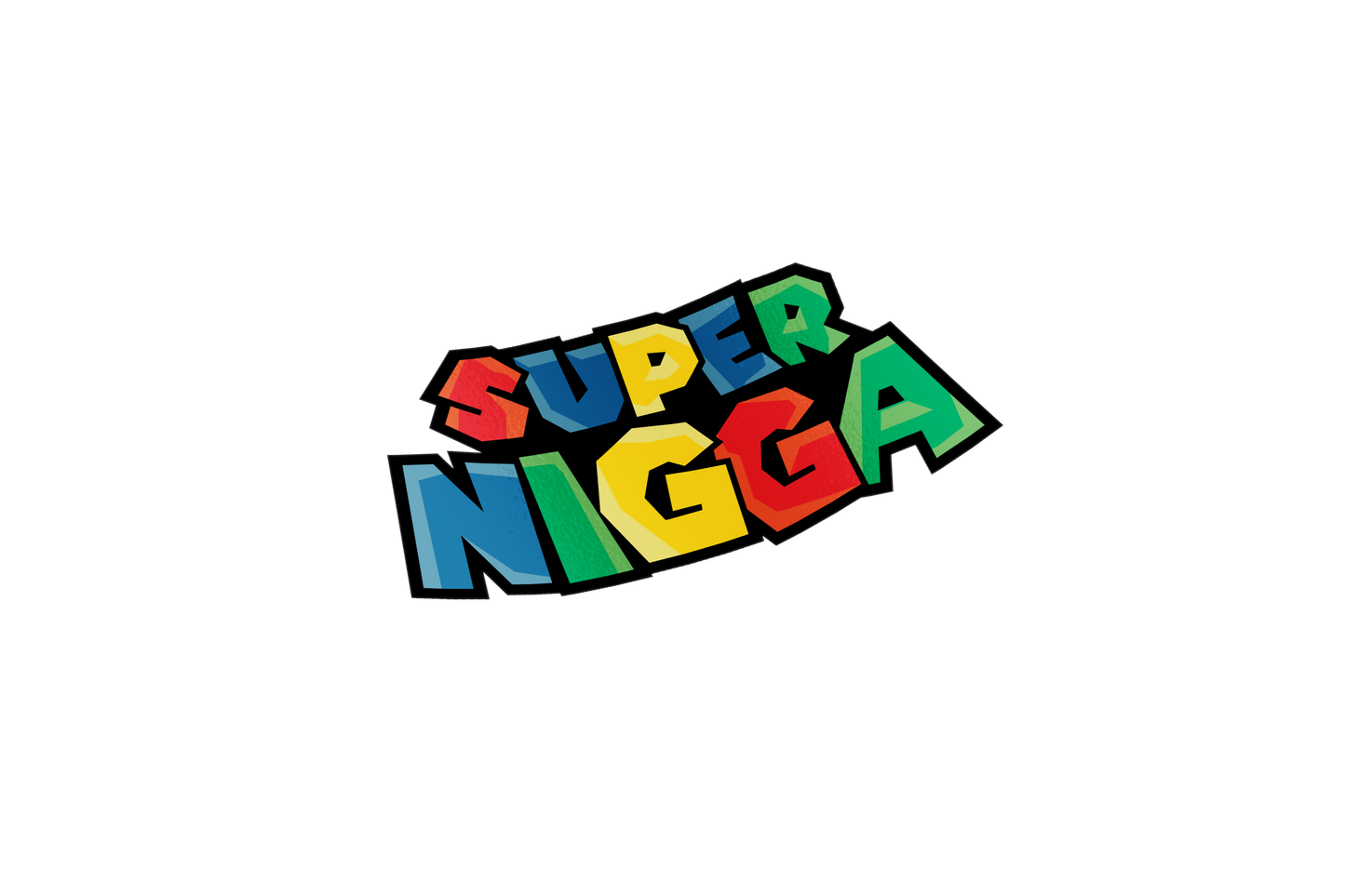 Super Nigga Sticker