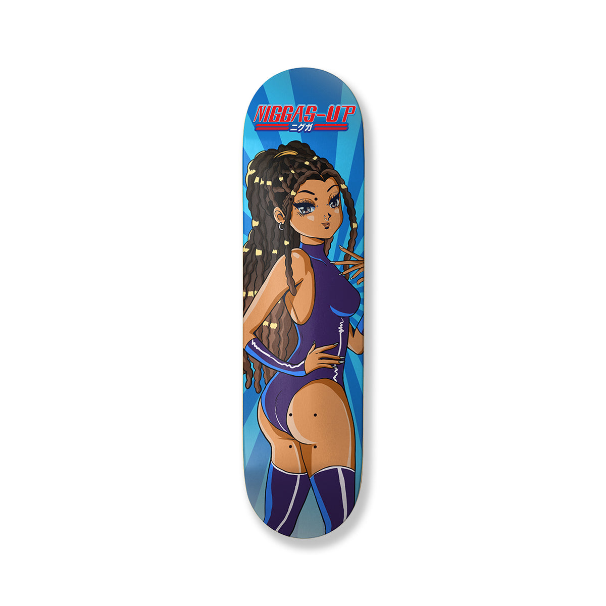 Yoru Niggas-Up Skateboard Deck